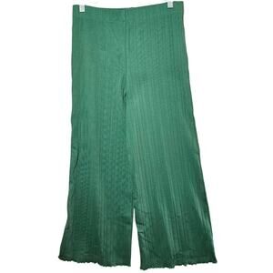 Wray Green Pima Cotton Blend Pull On Pants Size Medium